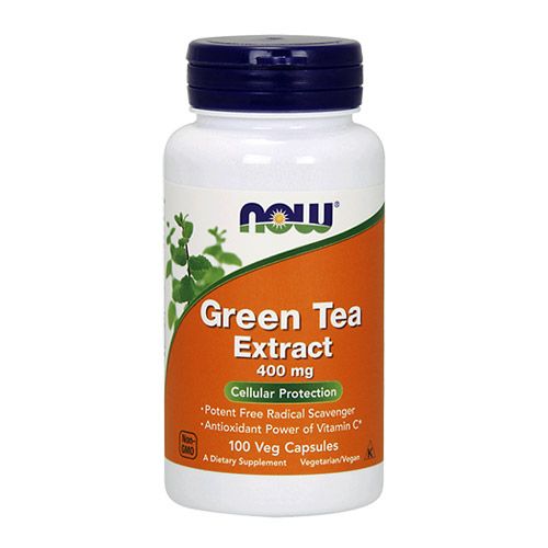 NOW - GREEN TEA EXTRACT 400 MG - 100 KAPSZULA