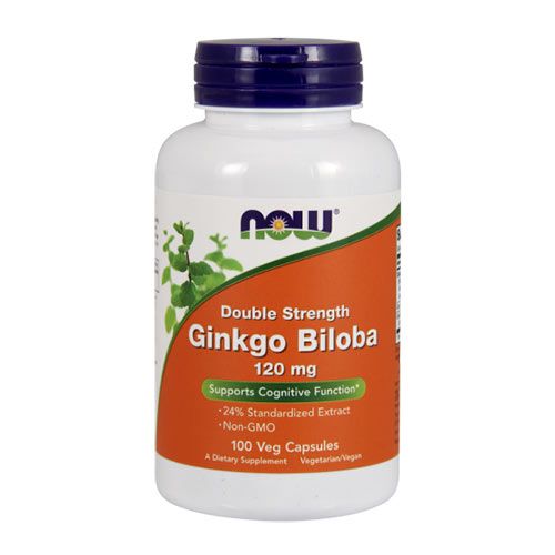 NOW - GINKGO BILOBA 120 MG - 100 VEG KAPSZULA