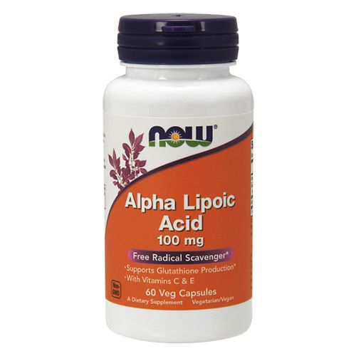 NOW - ALPHA LIPOIC ACID 100 MG - 60 KAPSZULA