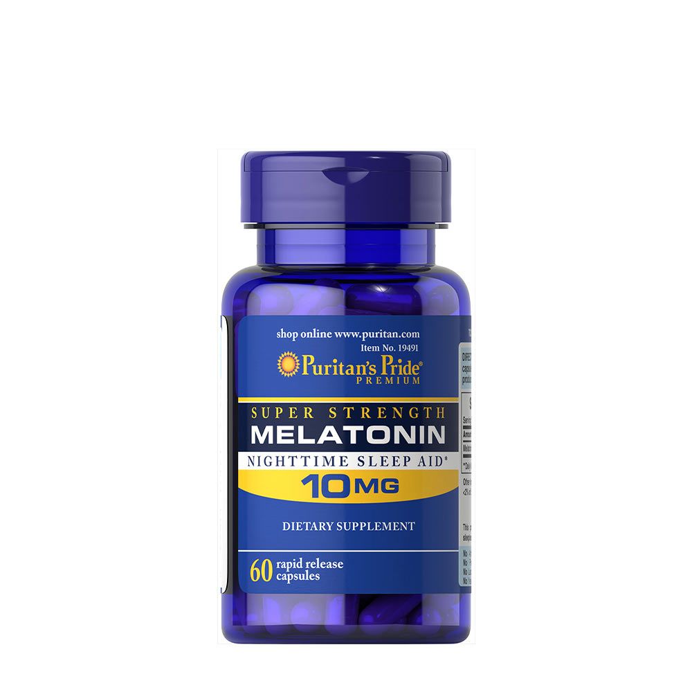 PURITANS PRIDE - MELATONIN 10 MG - 60 KAPSZULA