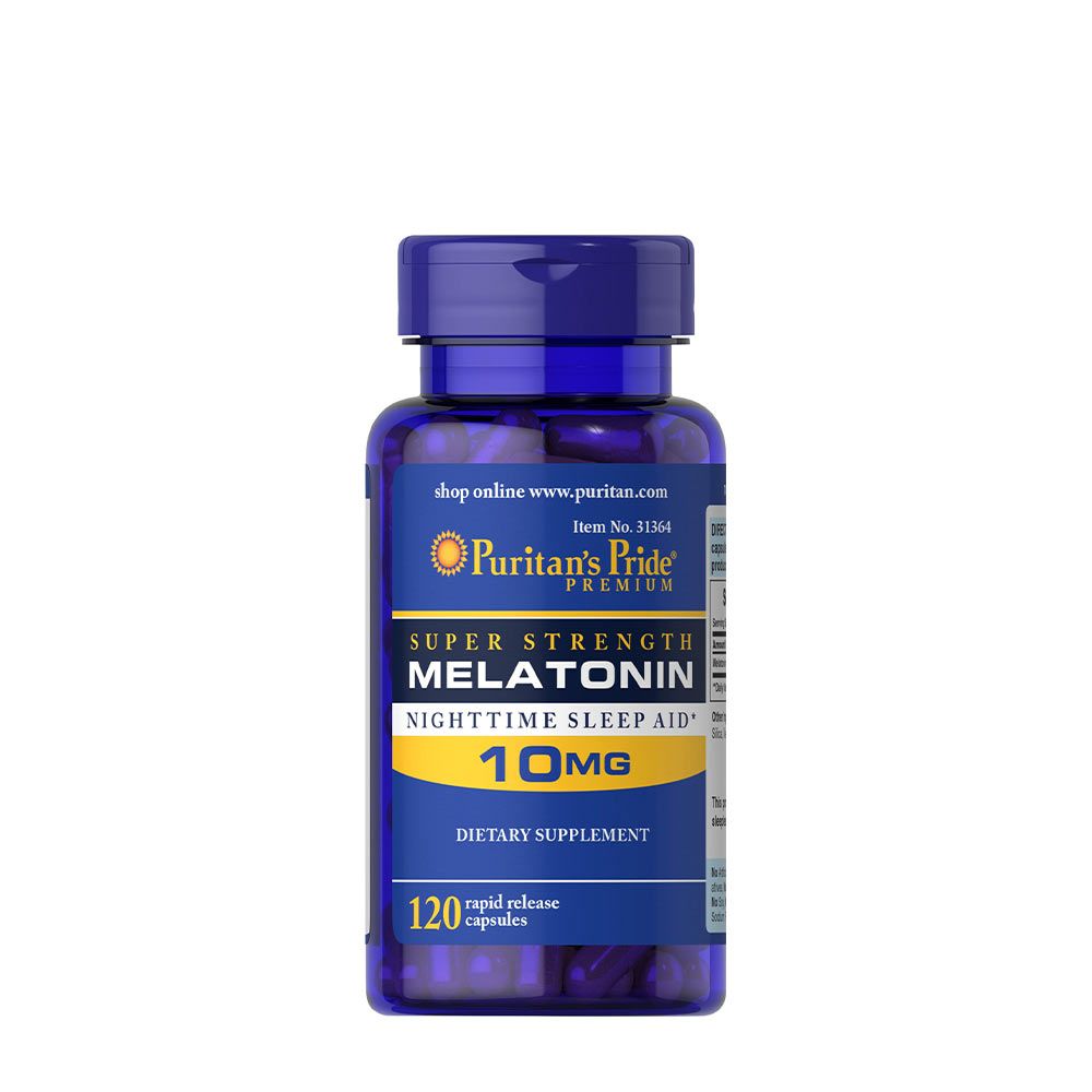 PURITANS PRIDE - MELATONIN 10 MG - 120 KAPSZULA