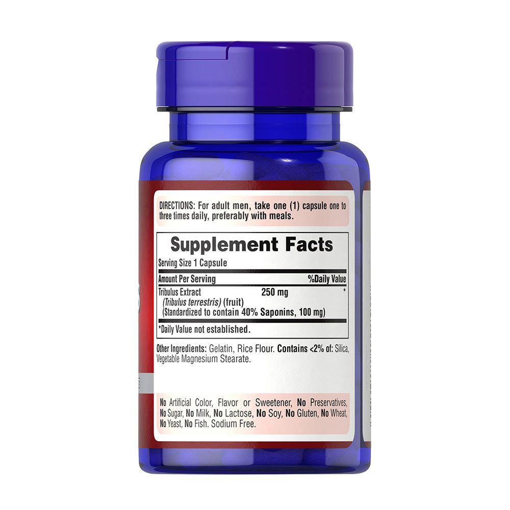 PURITANS PRIDE - TRIBULUS TERRESTRIS 250 MG - 90 KAPSZULA PURITANS PRIDE - TRIBULUS TERRESTRIS 250 MG - 90 KAPSZULA
