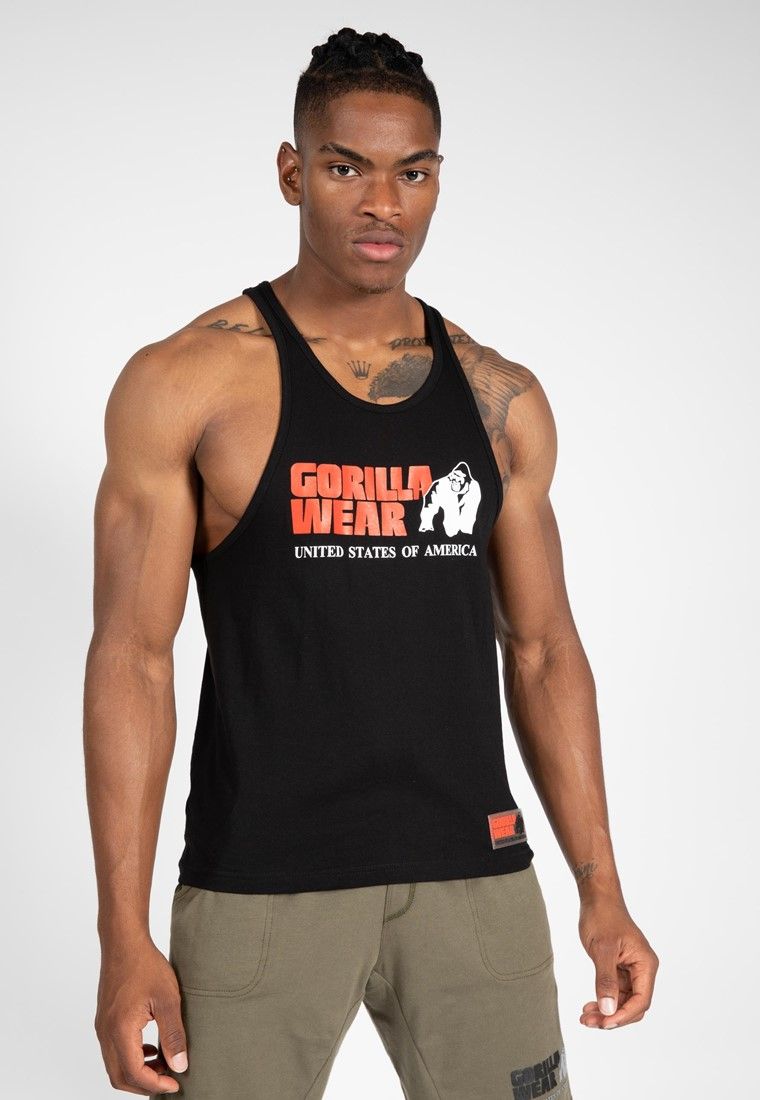 GORILLA WEAR - CLASSIC TANK TOP - FEKETE TRIKÓ