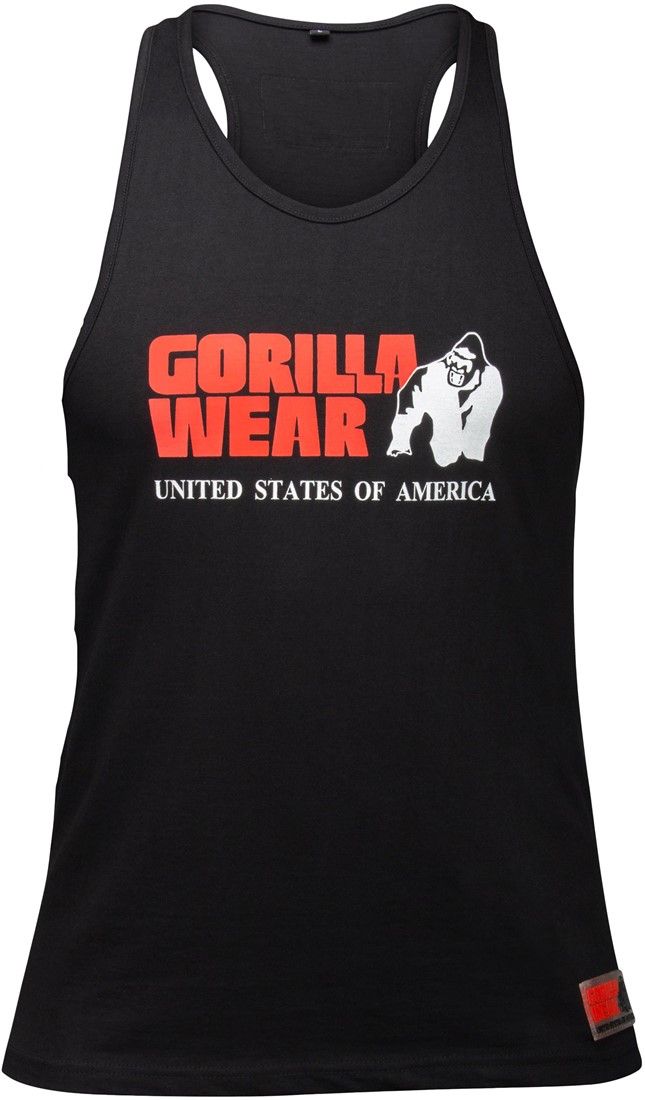 GORILLA WEAR - CLASSIC TANK TOP - FEKETE TRIKÓ