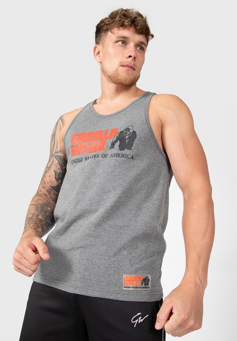 GORILLA WEAR - CLASSIC TANK TOP - SZÜRKE TRIKÓ