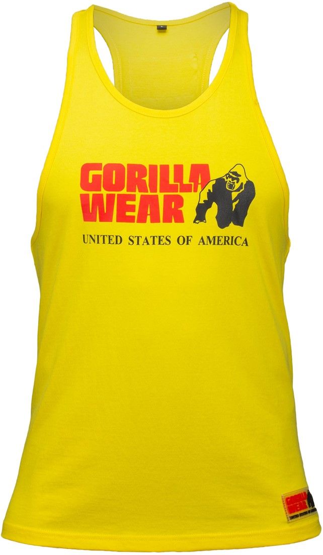 GORILLA WEAR - CLASSIC TANK TOP - SÁRGA TRIKÓ