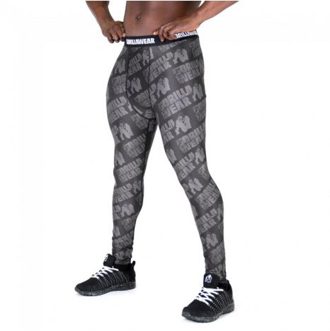 GORILLA WEAR - SAN JOSE MEN'S TIGHTS - FEKETE/SZÜRKE NADRÁG