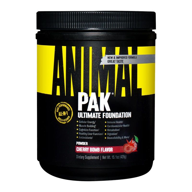 UNIVERSAL NUTRITION - ANIMAL PAK POWDER - KOMPLEX MULTIVITAMIN POR - 342 G