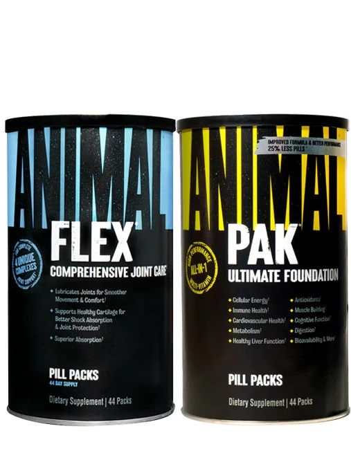 UNIVERSAL NUTRITION - CORE TRAINING STACK - ANIMAL PAK+ANIMAL FLEX