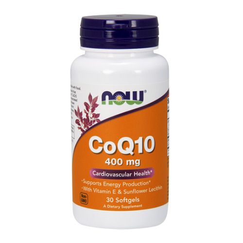 NOW - COQ10 400 MG - 30 GÉLKAPSZULA