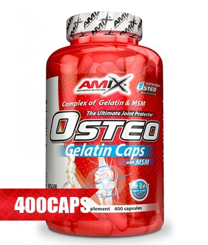 AMIX - OSTEO GELATINE CAPS WITH MSM - 400 KAPSZULA