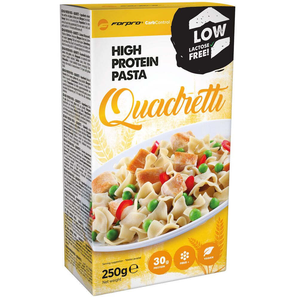 FORPRO - HIGH PROTEIN PASTA QUADRETTI - 250 G