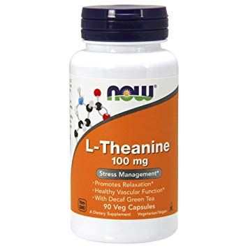 NOW - L-THEANINE 100 MG - 90 KAPSZULA