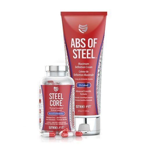 STEELFIT - LAPOS HAS CSOMAG - STEEL CORE+ABS OF STEEL