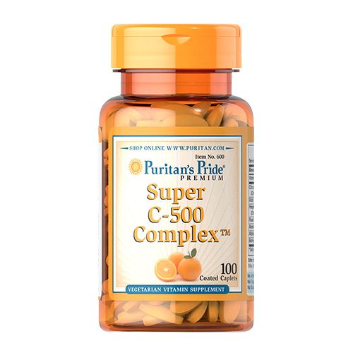 PURITANS PRIDE - VITAMIN C-500 COMPLEX - 100 KAPSZULA