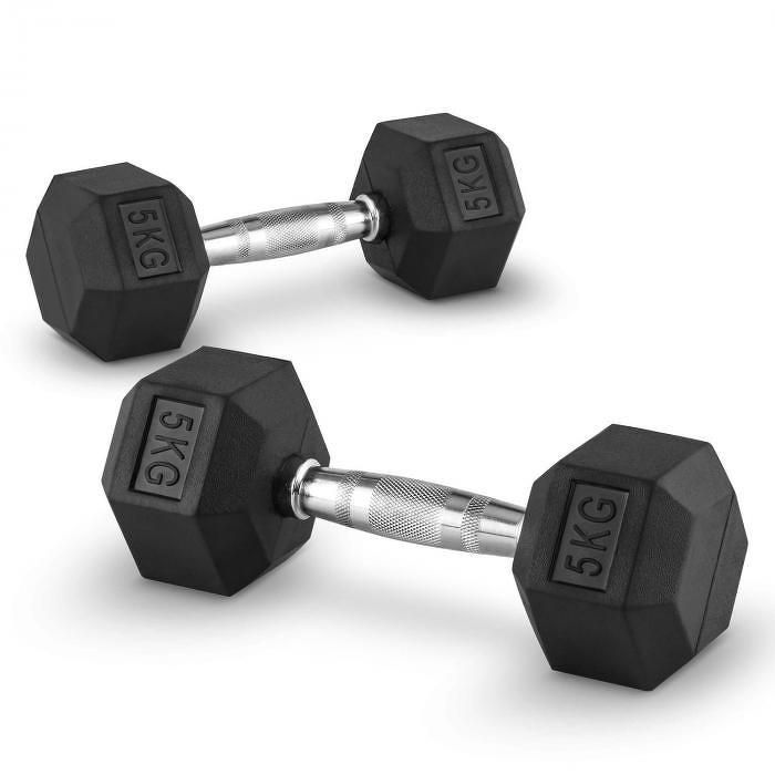 RKS EQUIPMENT - HEX KÉZISÚLYZÓ/HEX DUMBBELL - 5 KG