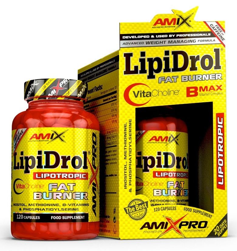 AMIX - LIPIDROL FAT BURNER - 120 KAPSZULA