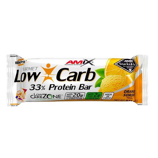 AMIX - LOW CARB 33% PROTEIN BAR - 60 G