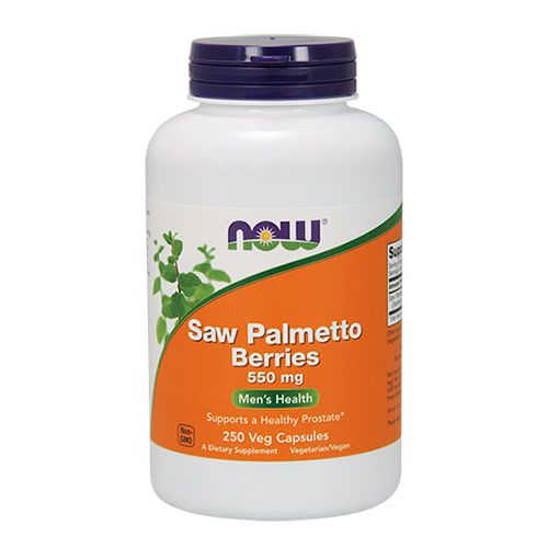 NOW - SAW PALMETTO BERRIES 550 MG - 250 KAPSZULA