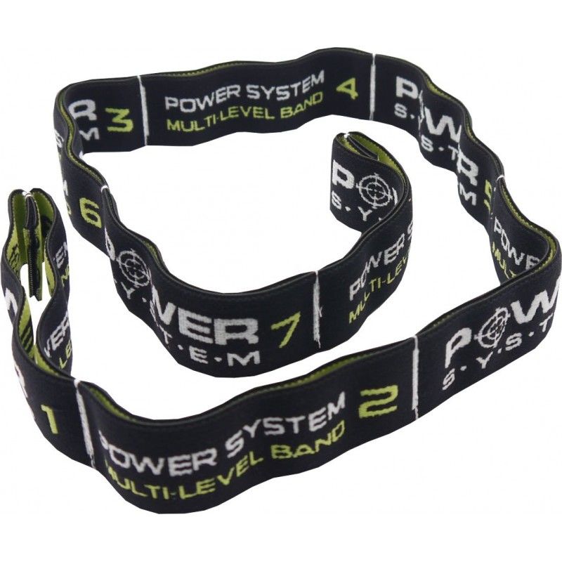 POWER SYSTEM - MULTILEVEL ELASTIC BAND PS4067 - VÁLASZTHATÓ ELLENÁLLÁSÚ GUMISZALAG - 92 CM