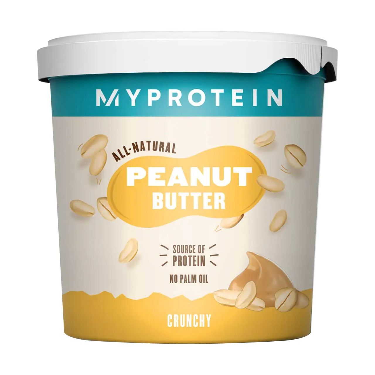 MYPROTEIN - 100% ALL NATURAL PEANUT BUTTER - MOGYORÓVAJ - 1000 G