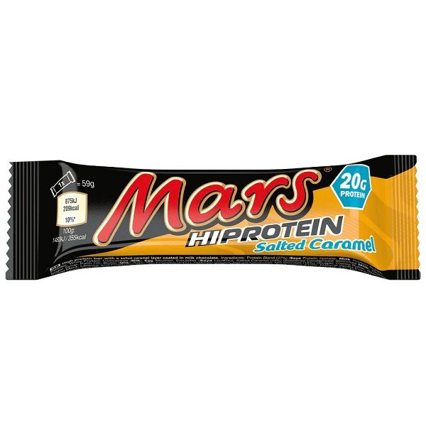 MARS - HIGH PROTEIN BAR - SALTED CARAMEL (SÓS KARAMELL) - 59 G