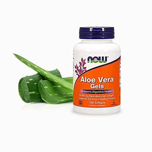 NOW - ALOE VERA GELS 10.000 MG - 100 KAPSZULA