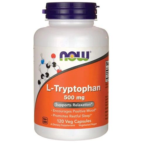 NOW - L-TRYPTOPHAN 500 MG - 120 KAPSZULA