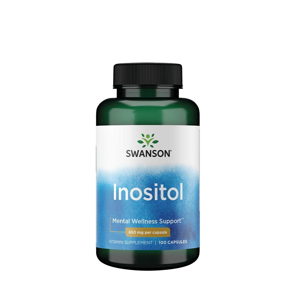 SWANSON - INOSITOL 650 MG - 100 KAPSZULA