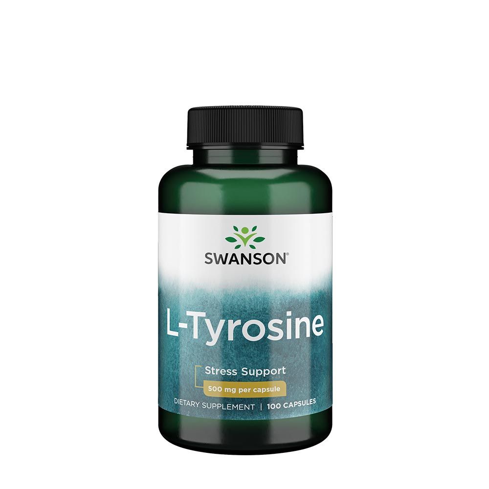 SWANSON - L-TYROSINE 500 MG - 100 KAPSZULA SWANSON - L-TYROSINE 500 MG - 100 KAPSZULA