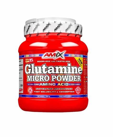 AMIX - L-GLUTAMINE MICRO POWDER - 500 G