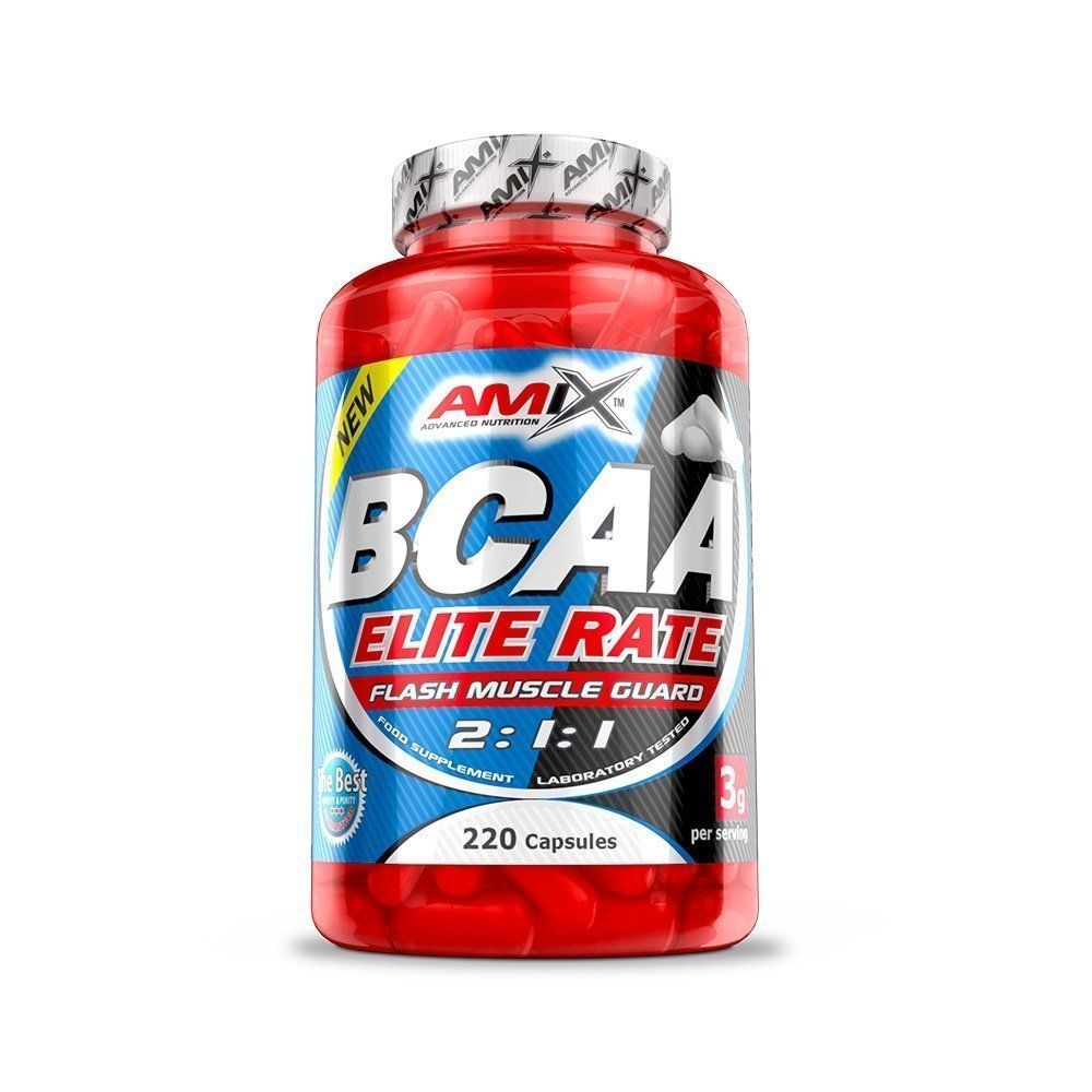 AMIX - BCAA ELITE RATE - FLASH MUSCLE GUARD 2:1:1 - 220 KAPSZULA