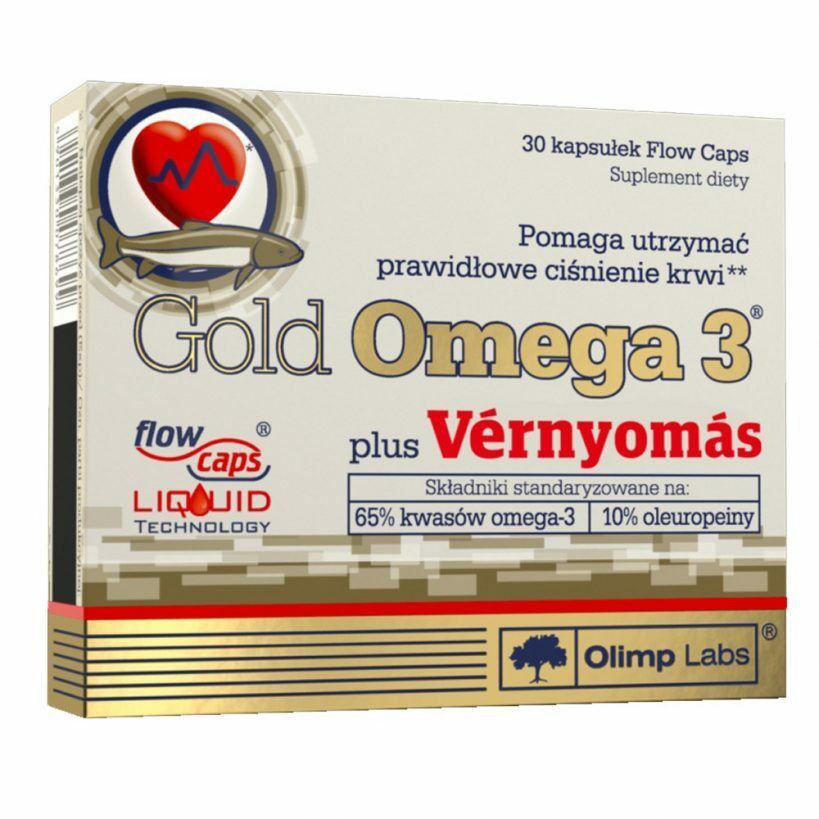 OLIMP SPORT - GOLD OMEGA 3 PLUS - 30 KAPSZULA