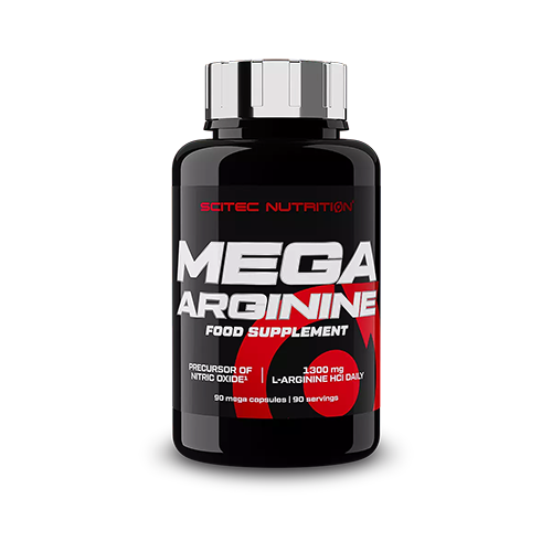 SCITEC NUTRITION - MEGA ARGININE - 90 KAPSZULA