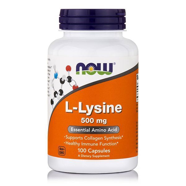 NOW - L-LYSINE 500 MG - 100 TABLETTA