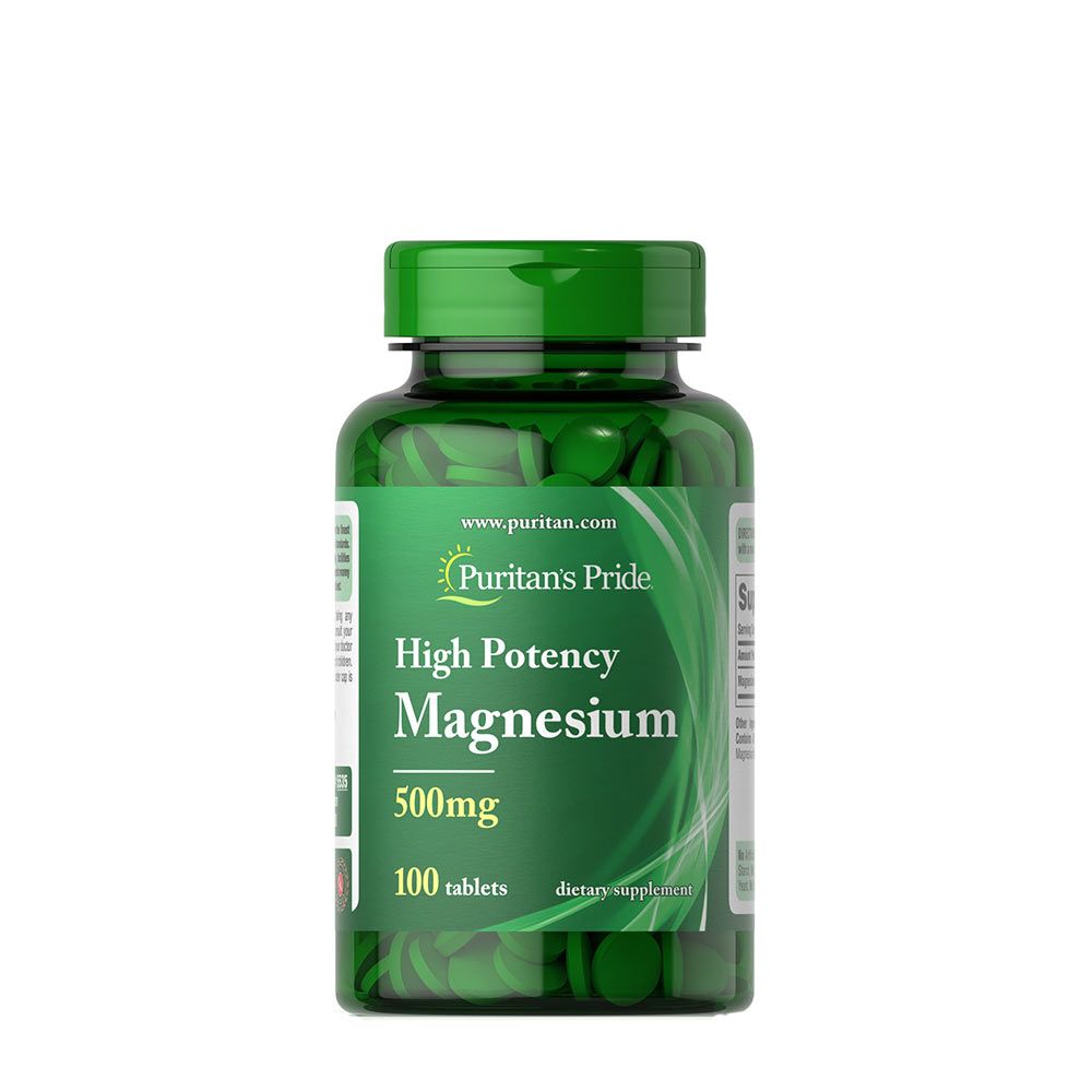 PURITANS PRIDE - MAGNESIUM 500 MG - 100 TABLETTA