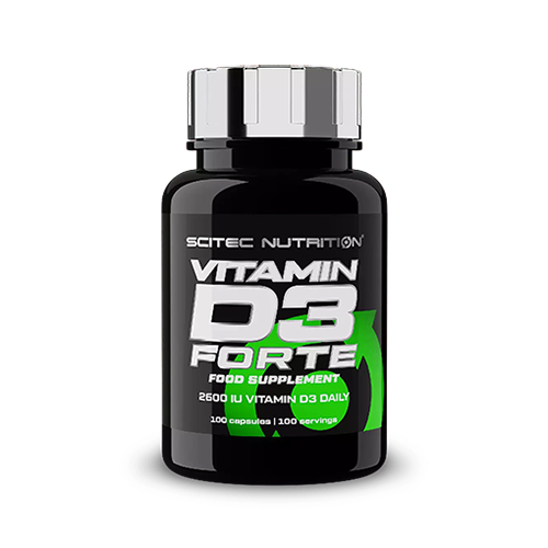 SCITEC NUTRITION - VITAMIN D3 FORTE - 100 KAPSZULA