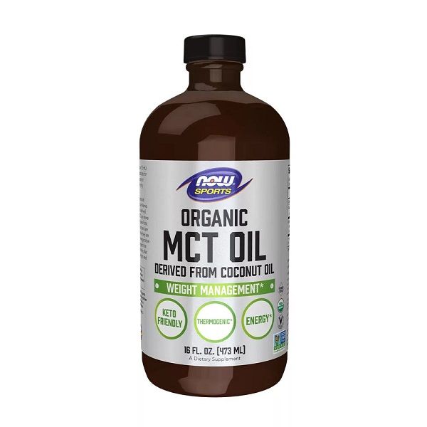 NOW - MCT OIL - SUPPORTS A HEALTY BODY COMPOSITION - 473 ML