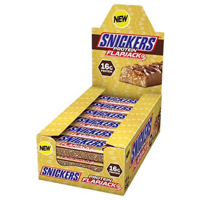 SNICKERS - PROTEIN FLAPJACK BAR - 18X65 G