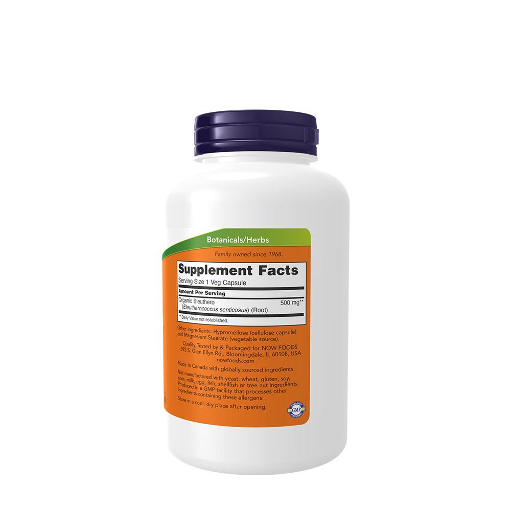 NOW - ELEUTHERO 500 MG - STRESSZCSÖKKENTŐ - 250 KAPSZULA NOW - ELEUTHERO 500 MG - STRESSZCSÖKKENTŐ - 250 KAPSZULA