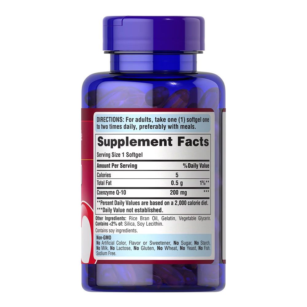 PURITANS PRIDE - Q-SORB CO Q-10 200 MG - 120 KAPSZULA PURITANS PRIDE - Q-SORB CO Q-10 200 MG - 120 KAPSZULA