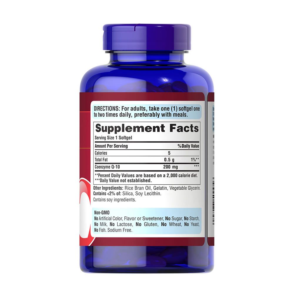 PURITANS PRIDE - Q-SORB CO Q-10 200 MG - 240 KAPSZULA PURITANS PRIDE - Q-SORB CO Q-10 200 MG - 240 KAPSZULA