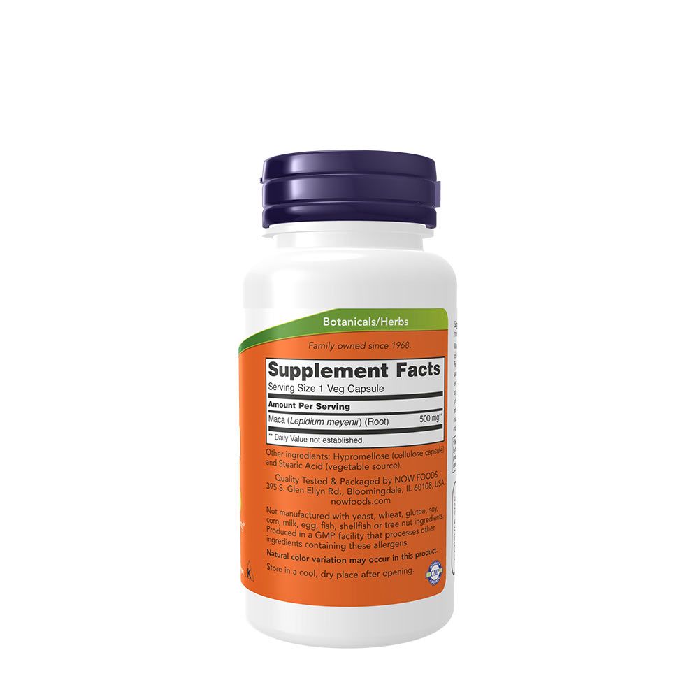 NOW - MACA 500 MG - 100 KAPSZULA