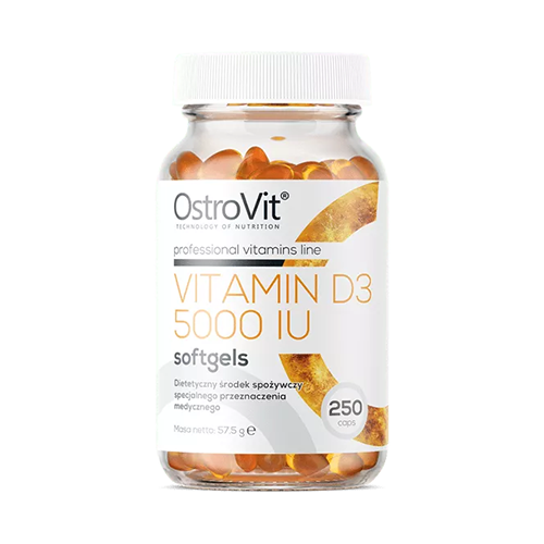 OSTROVIT - VITAMIN D3 5000 IU - 250 KAPSZULA