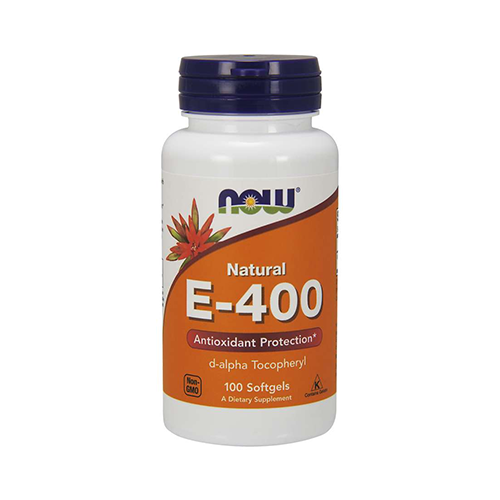 NOW - VITAMIN E-400 IU D-ALPHA TOCOPHERYL - 100 KAPSZULA