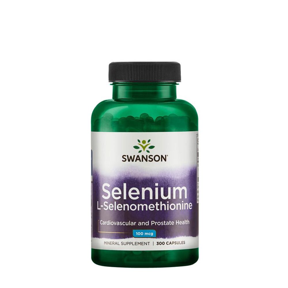 SWANSON - SELENIUM L-SELENOMETHIONINE 100 MCG - SZELÉN (L-SZELENOMETIONIN) - 200 KAPSZULA SWANSON - SELENIUM L-SELENOMETHIONINE 100 MCG - SZELÉN (L-SZELENOMETIONIN) - 200 KAPSZULA