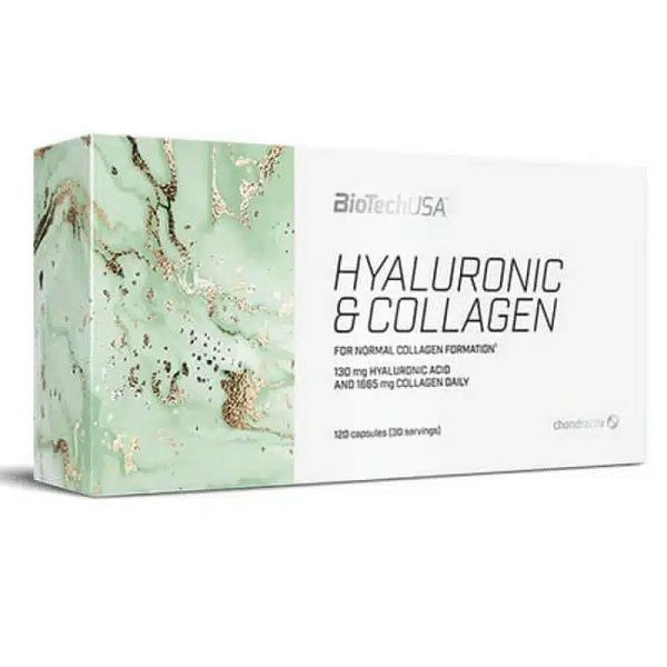 BIOTECH USA - HYALURONIC & COLLAGEN - 120 KAPSZULA