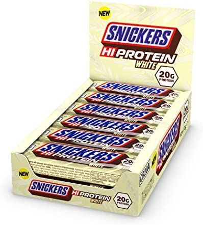 SNICKERS - HIGH PROTEIN BAR - WHITE CHOCOLATE - 12X57 G