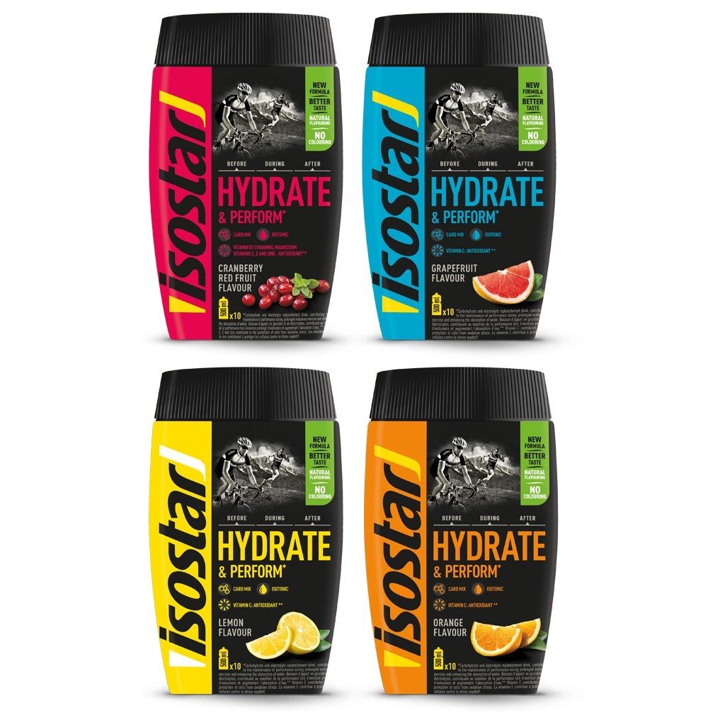 ISOSTAR - SPORT DRINK FAST HYDRATION - HYDRATE & PERFORM - 400 G