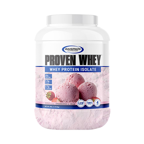 GASPARI - PROVEN WHEY EU - HYDROLIZED WHEY ISOLATE - 4 LBS - 1814 G GASPARI - PROVEN WHEY EU - HYDROLIZED WHEY ISOLATE - 4 LBS - 1814 G